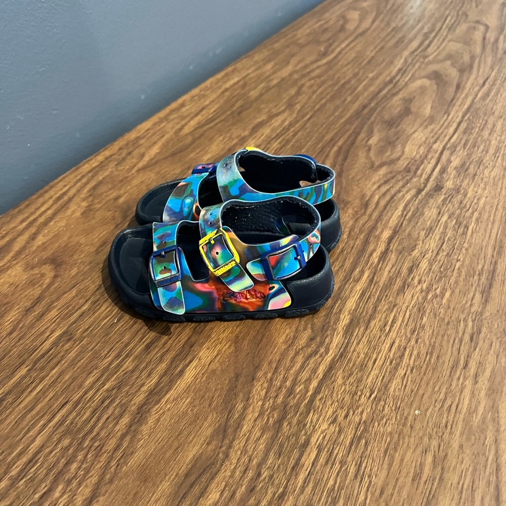 Birkenstock Kids Sandals - Multicolor and Black